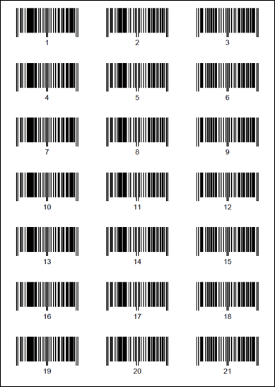 1枚=21アイテム